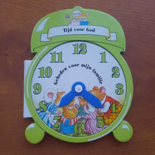 Tijd voor god gebeden voor mijn familie ? Klok kijken, Boeken, Kinderboeken | Kleuters, Zo goed als nieuw, Ophalen of Verzenden