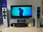 Dolby surround speakers + Yamah versteker, Gebruikt, 120 watt of meer, Front, Rear of Stereo speakers, Ophalen