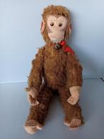 Oud aapje gevuld met stro 40 cm, Ophalen of Verzenden, Pop