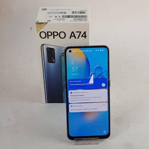 Oppo A74 4G 128gb || Nu voor maar €109.99!!, Telecommunicatie, Mobiele telefoons | Hoesjes en Frontjes | Samsung, Nieuw, Ophalen of Verzenden