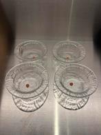 Ijscoupes - vintage - 4x, Antiek en Kunst, Antiek | Glas en Kristal, Ophalen of Verzenden