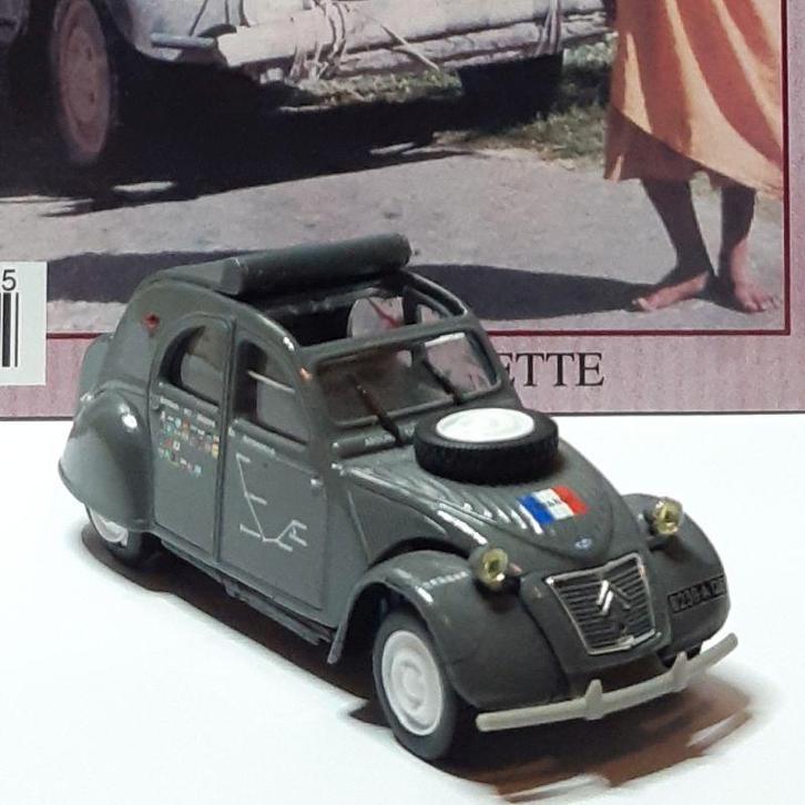 2CV PO Parijs-Tokio - Norev 1/43, Hobby en Vrije tijd, Modelauto's | 1:43, Zo goed als nieuw, Auto, Norev, Ophalen of Verzenden
