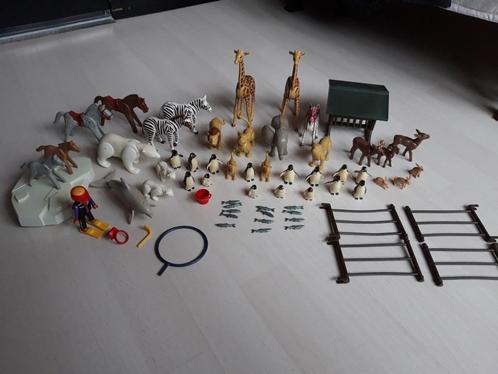 Playmobil Grote Partij Dieren, Kinderen en Baby's, Speelgoed | Playmobil, Gebruikt, Complete set, Verzenden