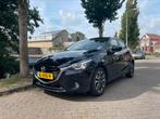 Mazda 2 1.5 66KW 5DRS 2016 Zwart, Auto's, Voorwielaandrijving, Beige, 4 cilinders, USB