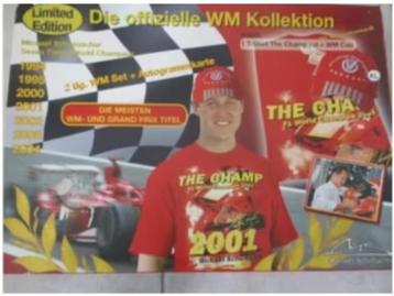 2004 MICHAEL SCHUMACHER  Officiële Verzameldoos FERRARIC CAP beschikbaar voor biedingen