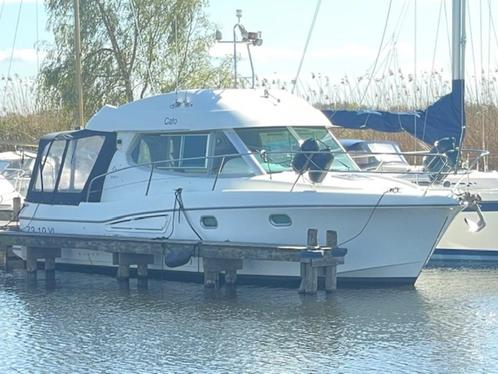 Jeaneau Merry Fisher 925, Watersport en Boten, Motorboten en Motorjachten, Gebruikt, Polyester, 9 tot 12 meter, Diesel, Binnenboordmotor