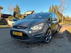 Ford S-Max 2.0 Stci 240PK - Niewe AUT - 7Pers - Navi - Trek, Auto's, Euro 5, Zwart, 4 cilinders, Bruin