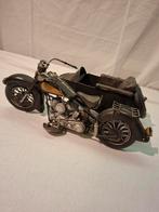 Vintage Motorfiets met Zijspan Model, Overige merken, Gebruikt, Auto, Groter dan 1:32