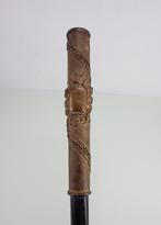 Antieke wandelstok met speciale handgreep, Ophalen of Verzenden