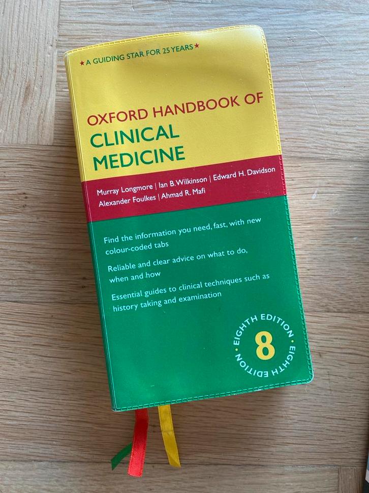Oxford Handbook Clinical Medicine - 8e Editie, Boeken, Studieboeken en Cursussen, Zo goed als nieuw, HBO, Beta, Ophalen of Verzenden