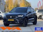 Seat Ateca 1.5 TSI FR DSG-TREKHAAK-BEATS-ACC-19INCH-CAMERA, Auto's, Seat, 1408 kg, 1498 cc, Zwart, 4 cilinders