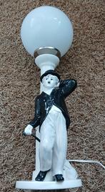 Charlie Chaplin lamp., Verzamelen, Ophalen, Zo goed als nieuw, Mens