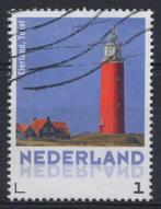 Persoonlijke zegel (5) - vuurtoren Eierland Texel, Postzegels en Munten, Verzenden, Na 1940, Gestempeld