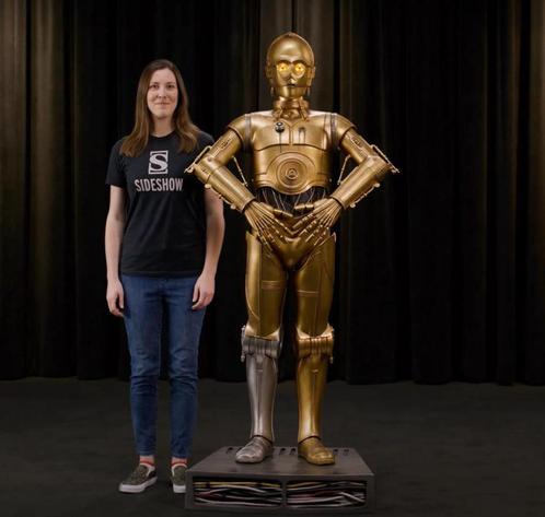 Star Wars C-3PO Life-Size Statue Sideshow, Verzamelen, Star Wars, Nieuw, Overige typen, Ophalen of Verzenden