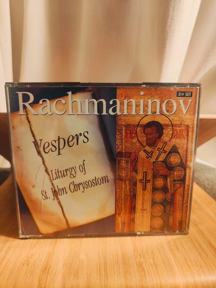 Rachmaninov Vespers & Liturgy - 3CD Set, Cd's en Dvd's, Cd's | Klassiek, Zo goed als nieuw, Vocaal, Romantiek, Boxset, Ophalen of Verzenden