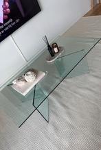 FIAM Italia salontafel glas, 100 tot 150 cm, Minder dan 50 cm, Rechthoekig, 50 tot 100 cm