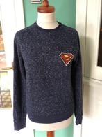 Superman sweater van Cedar Wood State, blauw melee maat XS., Kleding | Dames, Cedar Wood State, Maat 34 (XS) of kleiner, Blauw