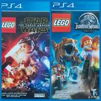 PS4 Games, 2 voor 17,50. Lego Jurassic World en Star Wars, Ophalen of Verzenden, Zo goed als nieuw, Avontuur en Actie, Vanaf 7 jaar
