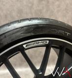 19'' Mercedes-Benz C-Klasse C63 (S) AMG wielenset Origineel, Auto-onderdelen, Banden en Velgen, Gebruikt, Banden en Velgen, Ophalen of Verzenden