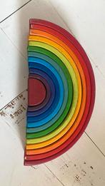 Grimms regenboog 12 bogen, Kinderen en Baby's, Speelgoed | Houten speelgoed, Ophalen of Verzenden, Gebruikt, Overige typen