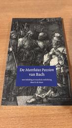 De Matthaus Passion van Bach, Ophalen of Verzenden, Zo goed als nieuw, Artiest