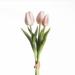 Real touch tulpen bundel licht roze, Ophalen of Verzenden, Nieuw, Binnen