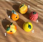 Diverse jampotjes fruit vorm, Ophalen of Verzenden
