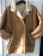 Lammy Coat van MoscoatCreation, Ophalen, Beige, Maat 42/44 (L), Gedragen