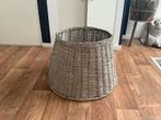 Grote rieten lampenkap, Ophalen, Gebruikt, Rond, 25 tot 50 cm