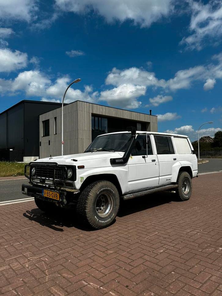Nissan patrol 1989 SD33, Auto's, Bestelauto's, Particulier, Nissan, Diesel, Geïmporteerd, Wit, Ophalen