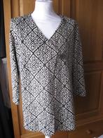zwart/ wit ulla popken vest / jasje maat 42/44, Ophalen of Verzenden, Gedragen, Maat 42/44 (L), Zwart