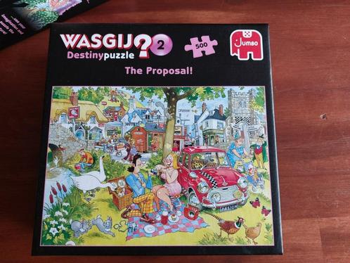 Wasgij puzzels | 500 stukjes | 5 verschillende € 6,- p. stuk, Hobby en Vrije tijd, Denksport en Puzzels, Zo goed als nieuw, Legpuzzel