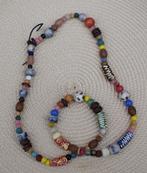 Afrikaanse glazen kralenketting, Ophalen