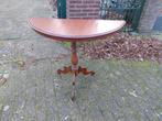 Biedermeier mahonie halvemaan wandtafel., Ophalen