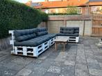 Pallet loungeset    €250, Tuin en Terras, Ophalen, Gebruikt, Loungeset