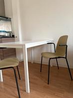 IKEA tafel (Wit, inklapbaar) - 120/80 x 70cm, Ophalen, 100 tot 150 cm, Wit, 50 tot 100 cm