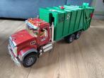 Bruder vuilnis wagen, Kinderen en Baby's, Speelgoed | Speelgoedvoertuigen, Ophalen of Verzenden, Gebruikt