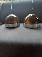 2 Dijkstra Plafondlampen - Vintage Design, Huis en Inrichting, Gebruikt, Vintage, Ophalen of Verzenden, Glas