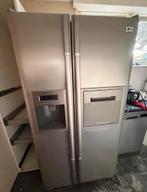 LG Amerikaanse Koelkast met Ijsmachine - Schoonmaak Nodig, Ophalen, Gebruikt, 200 liter of meer, 60 cm of meer