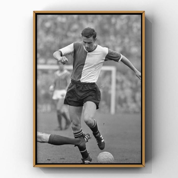 Hommage aan Ove Kindvall – Feyenoord vs Fortuna ’54, 1967, Verzamelen, Sportartikelen en Voetbal, Zo goed als nieuw, Ophalen of Verzenden