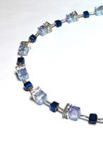 Exclusieve design ketting met Swarovski kristal, Overige materialen, Nieuw, Verstelbaar, Verzenden