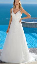 Prachtige Ladybird trouwjurk kant illusie rug maat 40 42, Kleding | Dames, Trouwkleding en Trouwaccessoires, Ophalen of Verzenden