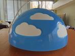 IKEA SKOJIG blauwe wolken VINTAGE hanglamp, Ophalen of Verzenden, Zo goed als nieuw, Kunststof, Minder dan 50 cm