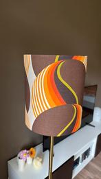 Retro Vintage lampenkap handgemaakt, Ophalen, Zo goed als nieuw, Rond, 25 tot 50 cm