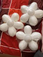 BLOEMENLAMPEN IKEA, set van 3, wandlamp of plafondlamp, Verzenden, Nieuw, Kunststof, Lief en vrolijk