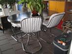 4 Italiaanse Designstoelen / Gastone Rinaldi / 70er jaren, Ophalen, Gebruikt, Vintage, 50 tot 100 cm