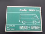 Renault Saviem Traffic SB2 Diesel - Instructiboekje, Verzenden