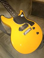 Harley benton dc junior tv yellow/mustard, Ophalen of Verzenden, Gebruikt, Solid body, Overige merken