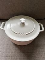 MOA Gietijzeren Braadpan / Dutch Oven (Wit) - Ongebruikt!, Ophalen, Nieuw, Koekenpan of Braadpan, Gietijzer