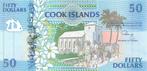 Cook Islands 50 Dollars 1992 Unc pn 10a, Los biljet, Ophalen of Verzenden